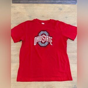 Stadium Athletics Red Ohio State Short Sleeve Tee